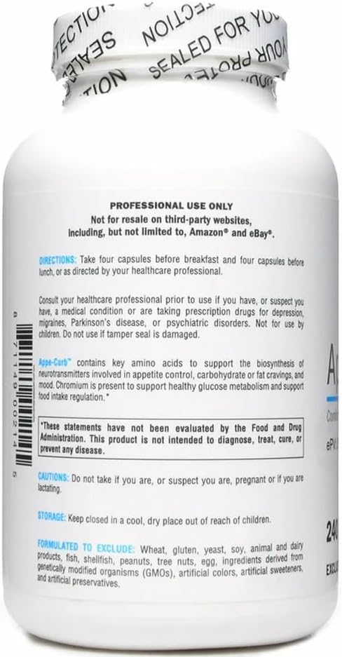 Miniatura 9 de XYMOGEN Appe-Curb - Soporte para ayudar a combatir los antojos  cromo, DL-fenilalanina, L-glutamina, vitamina B6 + 5-HTP para un metabolismo, el