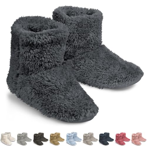 [Rilobi] [フットコーディネーターの推奨]モコモコスリッパ あったかスリッパ 北欧 冬用 ルームシューズ 冬 滑り止め 静音 スリッパ 冬 室内履き 防寒 洗える 男女兼用