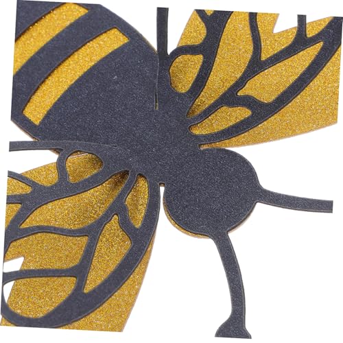 Vinilos decorativos 3D abeja doble capa set 12 miniatura 3
