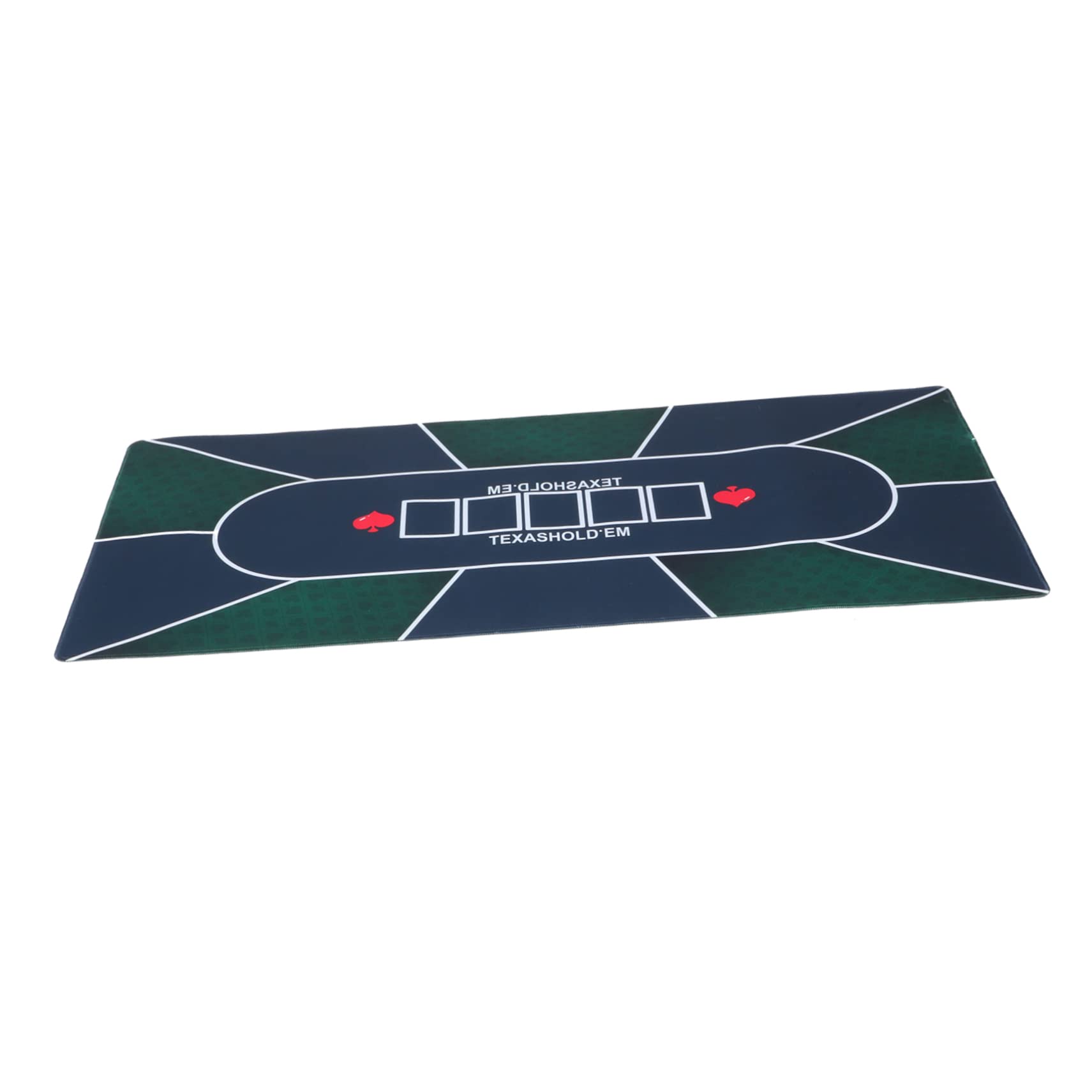 TOPBATHY Tappetino per Poker Resistente Antiscivolo Copertura per Tavolo da Gioco Materiale in Gomma