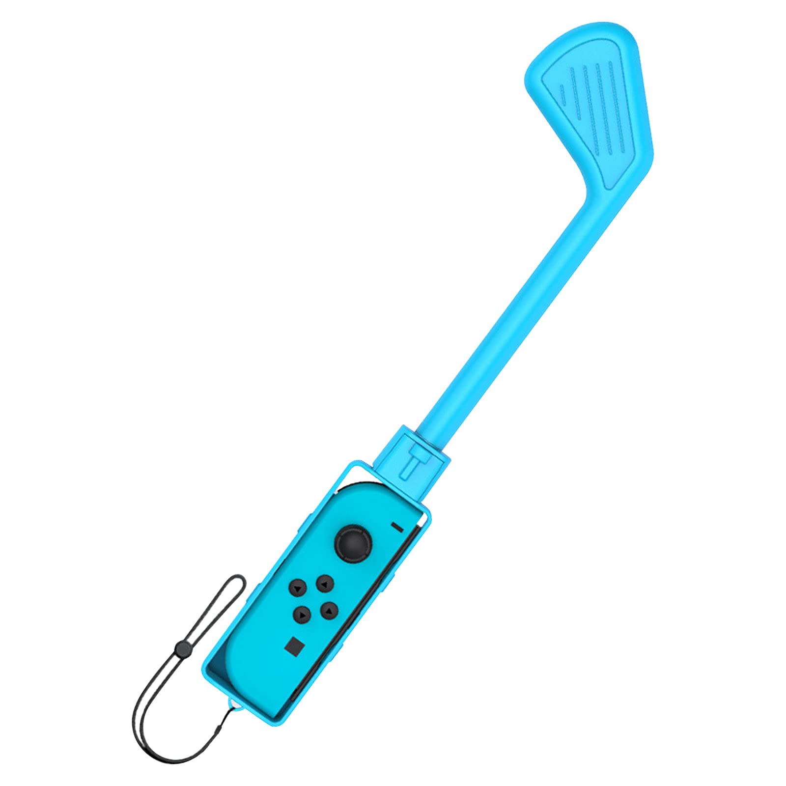 F FINEC Golf Club Controller for Nintendo Switch, Mini Golf Clubs Hand Grip, Golf Game Accessories with Wrist Straps