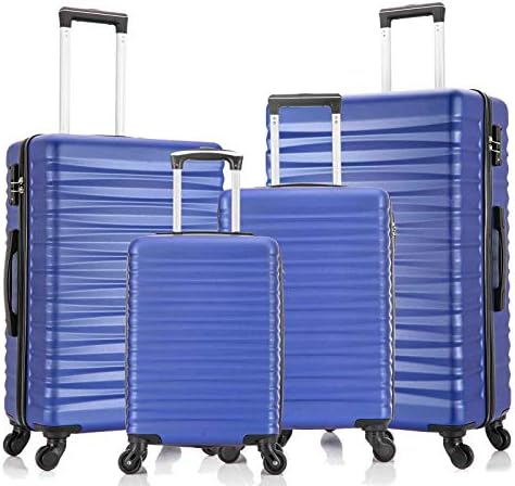 Apelila 4 Piece Luggage Sets,Travel Suitcase