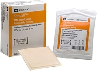 Covidien 55588B Kendall Island Wound Dressing, Hydrophilic Foam, 6