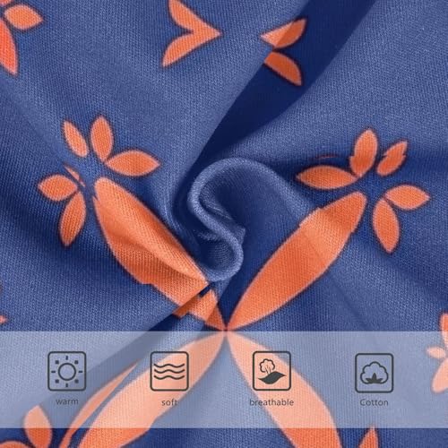 Geometric Pattern Girls' Soft Triangle Panties Organic Underwear for Young Girls in Sizes 2T,3T, 4T, 5T, 6Y and 8Y3