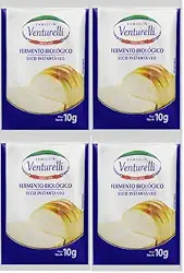 Fermento Biológico Famiglia Venturelli 10gr - Ideal para Pães, Pizza. - 4 Unid