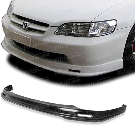 PULIps HDAC984MUFAD - M-Spec Style Front Bumper Lip For Honda Accord Sedan 1998-2002