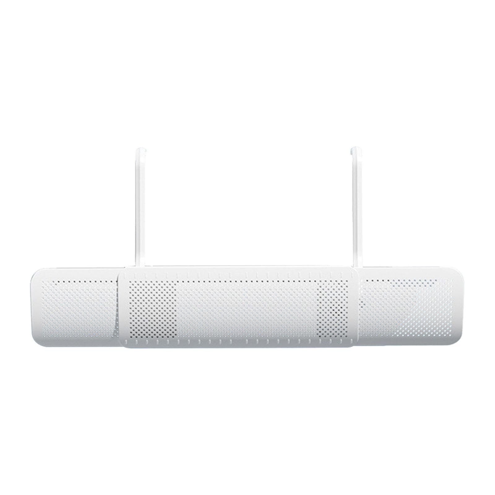 Ojreeub White Air Conditioner Vent Deflector Air Conditioning Cooling Air Baffle For Hotel