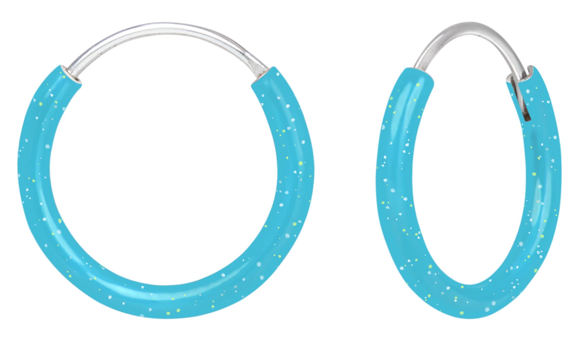 Aww So Cute 925 Sterling Silver Hypoallergenic Round Hoop Earrings for Babies, Kids & Girls | Diwali Gift/Birthday Gift | Comes in a Gift Box | 925 Stamped with Certificate of Authenticity | ER1934 (B09N1QCWK9) Amazon Price History, Amazon Price Tracker
