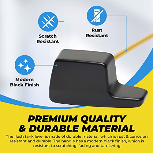 Universal Side Mount Toilet Handle Tank Flush Lever