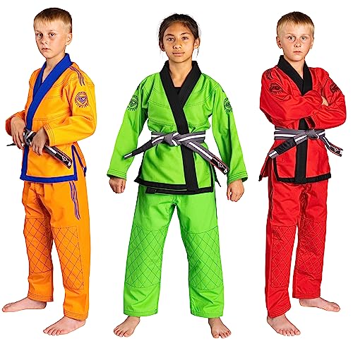 Ko Sports Gear Kids Gi Uniform Set, Bjj Jiu Jitsu Gi cover
