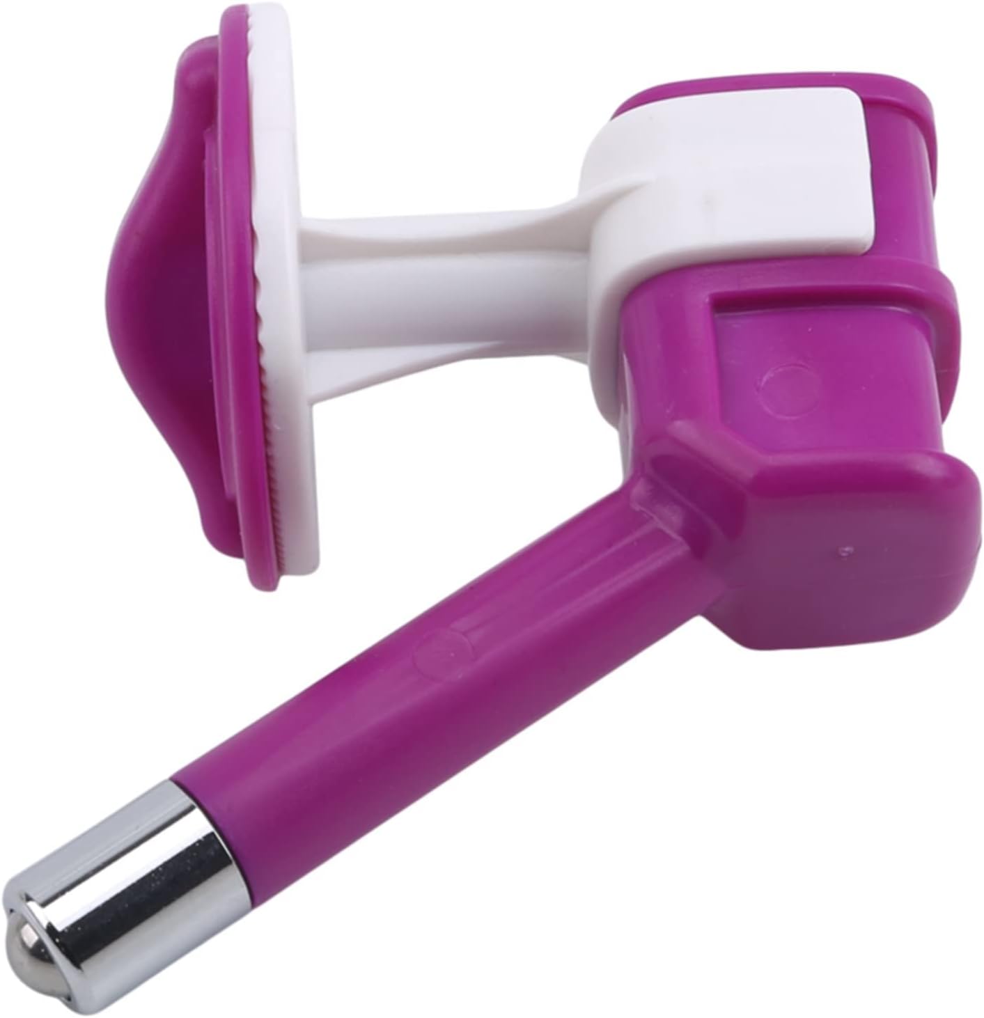 Dog Water Bottles 1Pc Pet Dog Cat Water Dispenser Nozzle Hanging Bottle Beverage Fountain Head Leak-Proof Feeder Bowl Feeding Device(Purple)