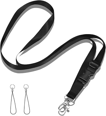 Heavy Duty Phone Lanyard Neck Strap Updated Strengthen Hook Quick Release Design Easy to Wear Adjustable Length for Cellphone Case ID Card Badge Holder