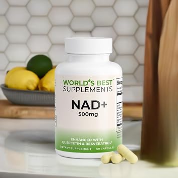 World's Best Supplements NAD+ Capsules 60 Count