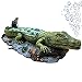 SLOCME Aquarium Crocodile Air Bubbler Decorations - Aerating Action Ornament, Oxygen Bubble Resin Crafts for Aquarium Fish Tank Decor