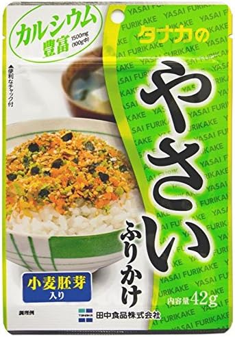 Amazon 田中 大袋 カルシウムふりかけ やさい 42g 10個 田中食品 ふりかけ 通販