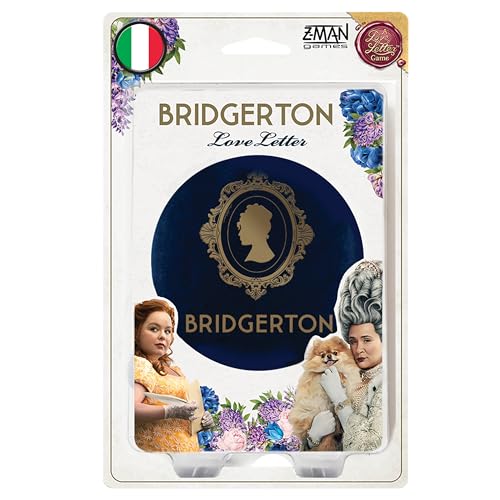 Asmodee - Love Letter Bridgerton - Gioco da Tavolo, 2-6 Giocatori, 10+ Anni, Edizione in Italiano