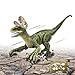 TuKIIE Fernbedienung Dinosaurier, 2,4 GHz Infrarot RC Dino Spielzeug für 5-7 Jungen Mädchen, Dinosaurier Realistisches Dinosaurier Figuren mit Licht & Sound