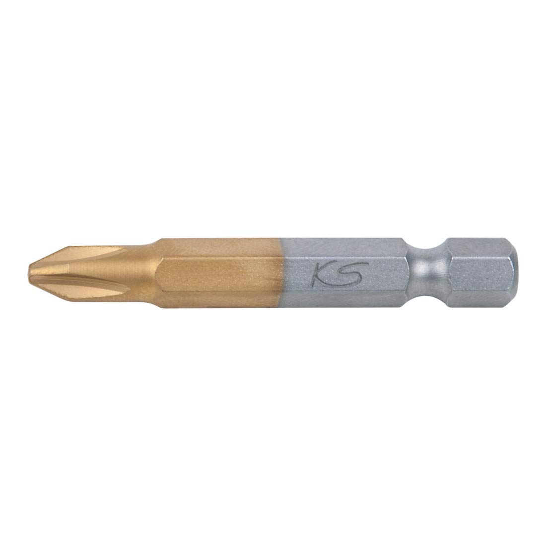 KS Tools 911.2642 1/4 Inch TiN Bit, 50 mm, PH1, Colour