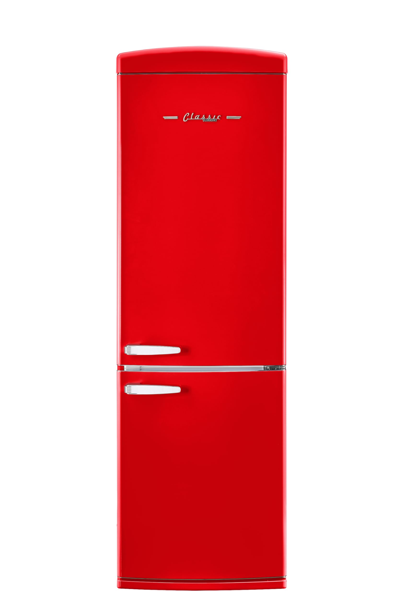 Unique Appliances Classic Retro 12 Cu.Ft. Bottom Freezer Refrigerator In Candy Apple Red on Fridge.com - View 1
