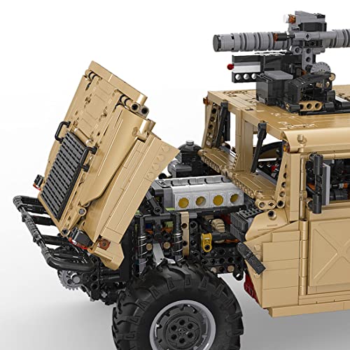 xSuper Technik Offroad Auto,3935 Klemmbausteine CADA 1:8 C61036W Bausteine Geländewagen Auto Buggy Modell, Kompatibel… – Bild 4