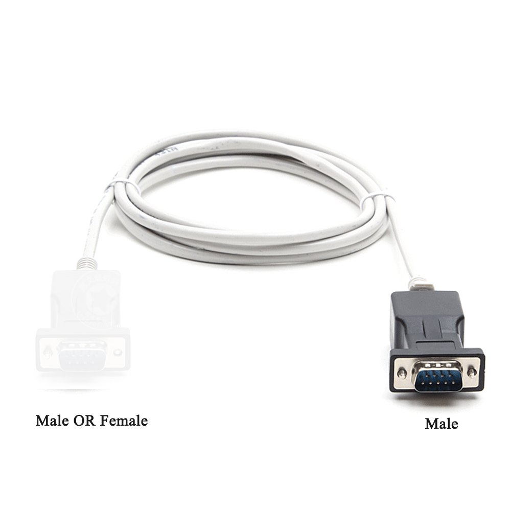 Adattatore RJ45 A RS232 DB9 Cooso - Seriale Ethernet CAT5e/6 Fino 20m