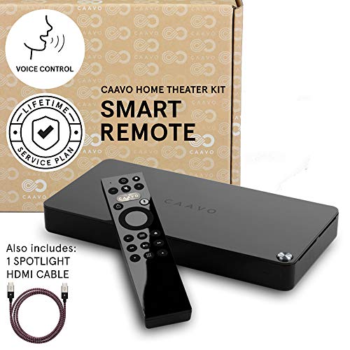 Caavo Control Center Smart Remote and Home Theater Hub with Voice Control