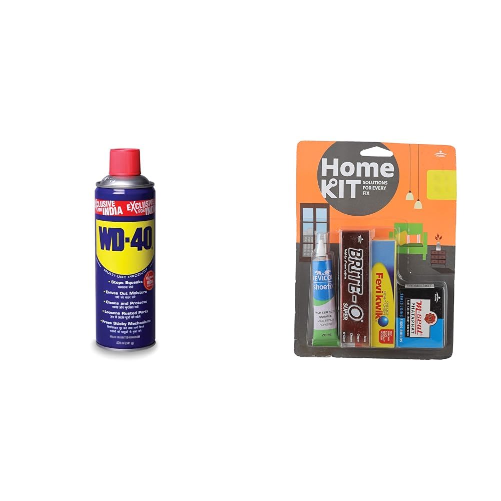 Pidilite WD-40, Multipurpose Spray, Rust Remover, Hinge Lubricant, Stain Remover, Degreaser, and Cle combos-image-4