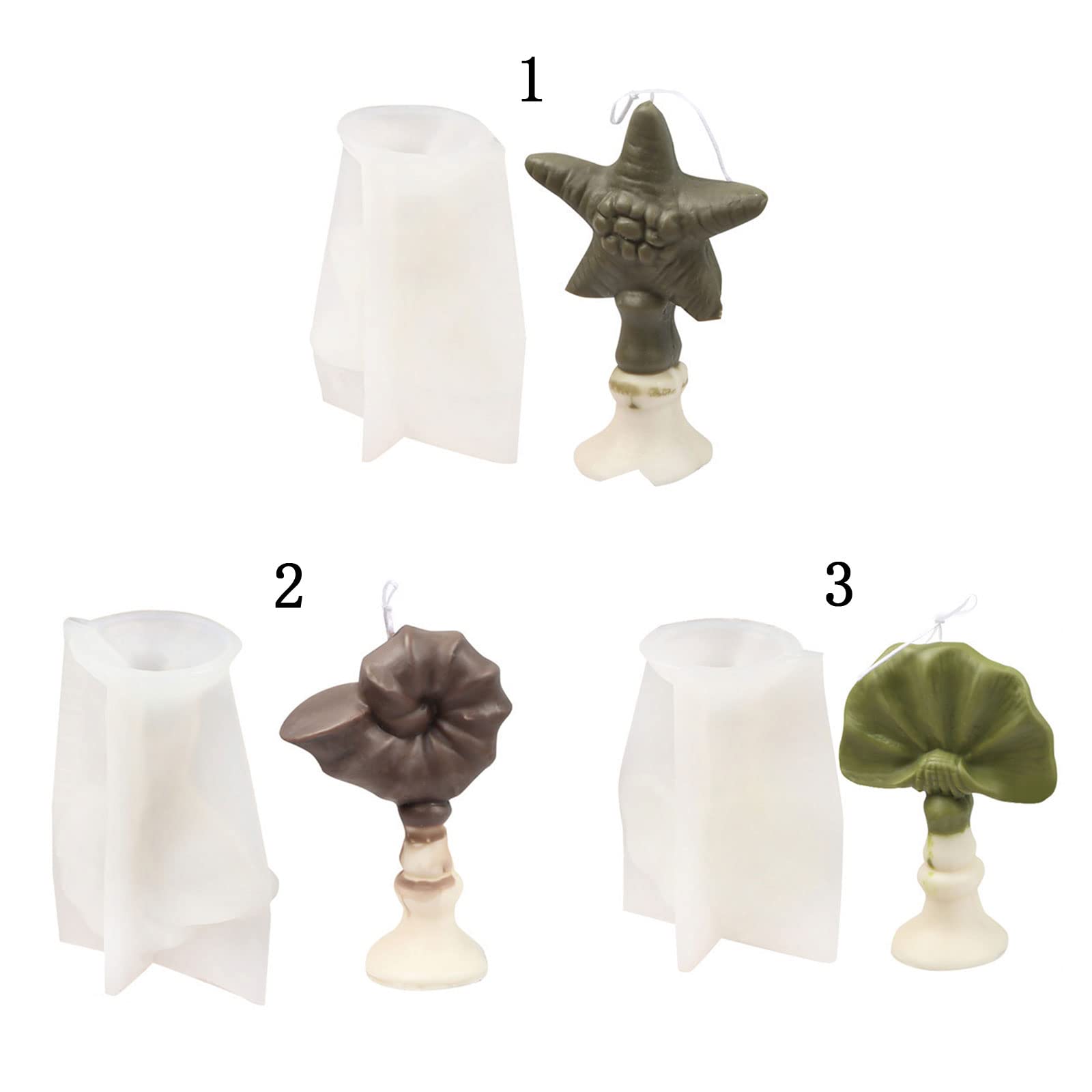 Stampo per candele creativo fai-da-te Conchiglia Stella, A