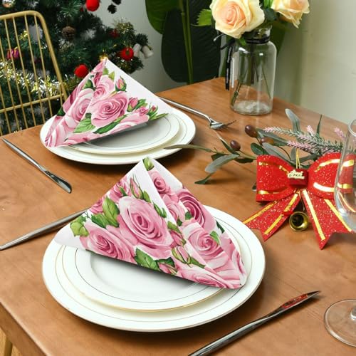 Servilletas de Tela para San Valentín Set x6 miniatura 4