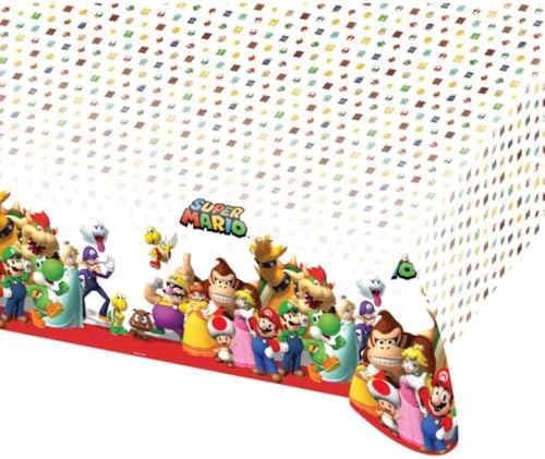 Amscan 1 Nappe Super Mario 33x33cm