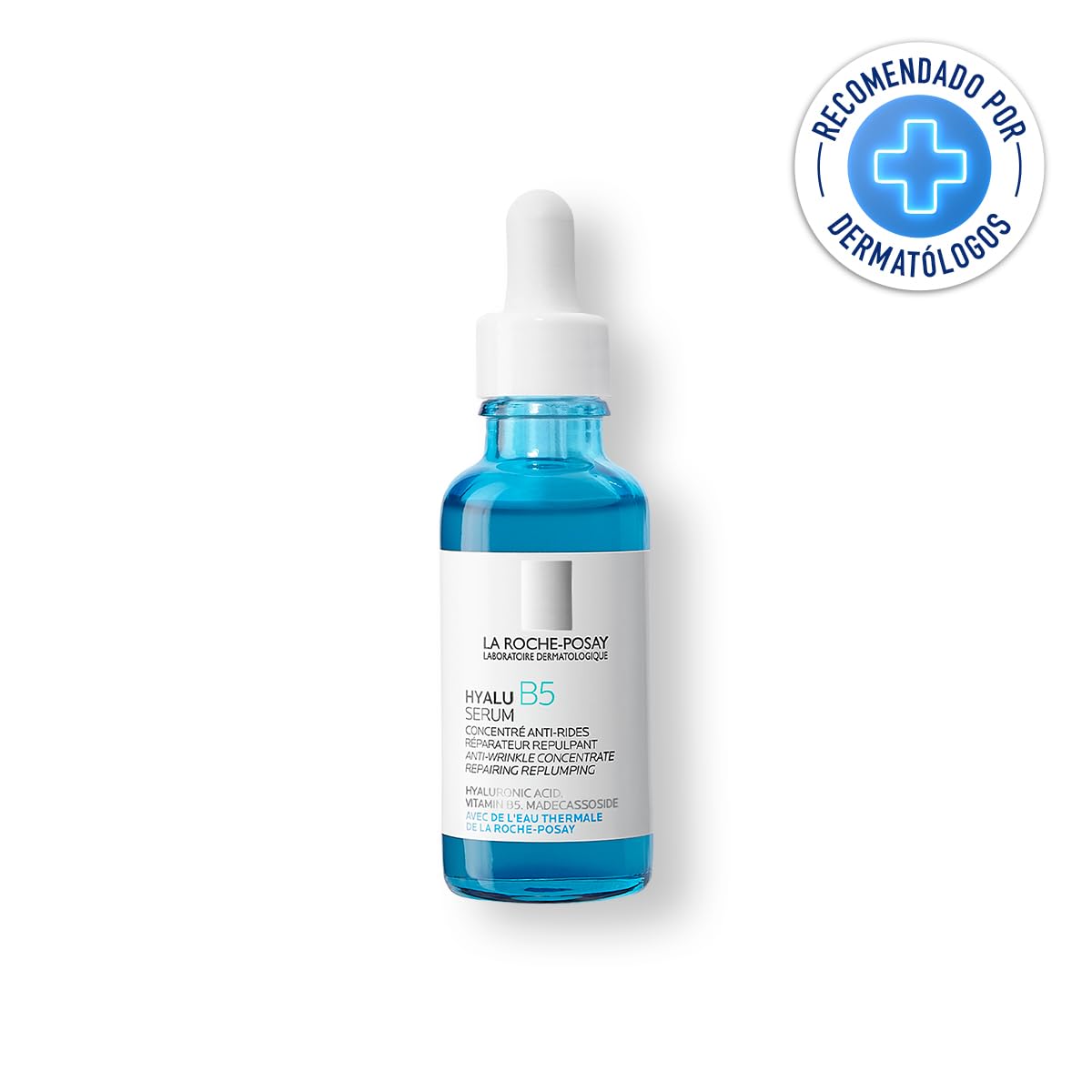 La Roche-Posay Hyalu B5 Serum Concentrado Anti-arrugas, Reparador y Rellenador con Ácido Hialurónico, 30 ml
