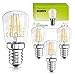 Bombillas Nevera E14 LED 2.5W(equivalente 25W),Maxuni Bombilla LED E14 Luz Calida,260LM 2700K, 360 Angulo,Bombillas Pequeñas para Lámpara de Sal, Frigorífico, Maquina de coser,Luz de Noche,4 unidades