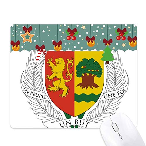 Tapis de souris Afrique Sénégal résistant pour corriger les sauts de curseur du bureau