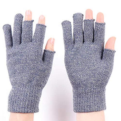 Guantes cortaviento PooBa con pantalla táctil de invierno y dedos con fugas color A