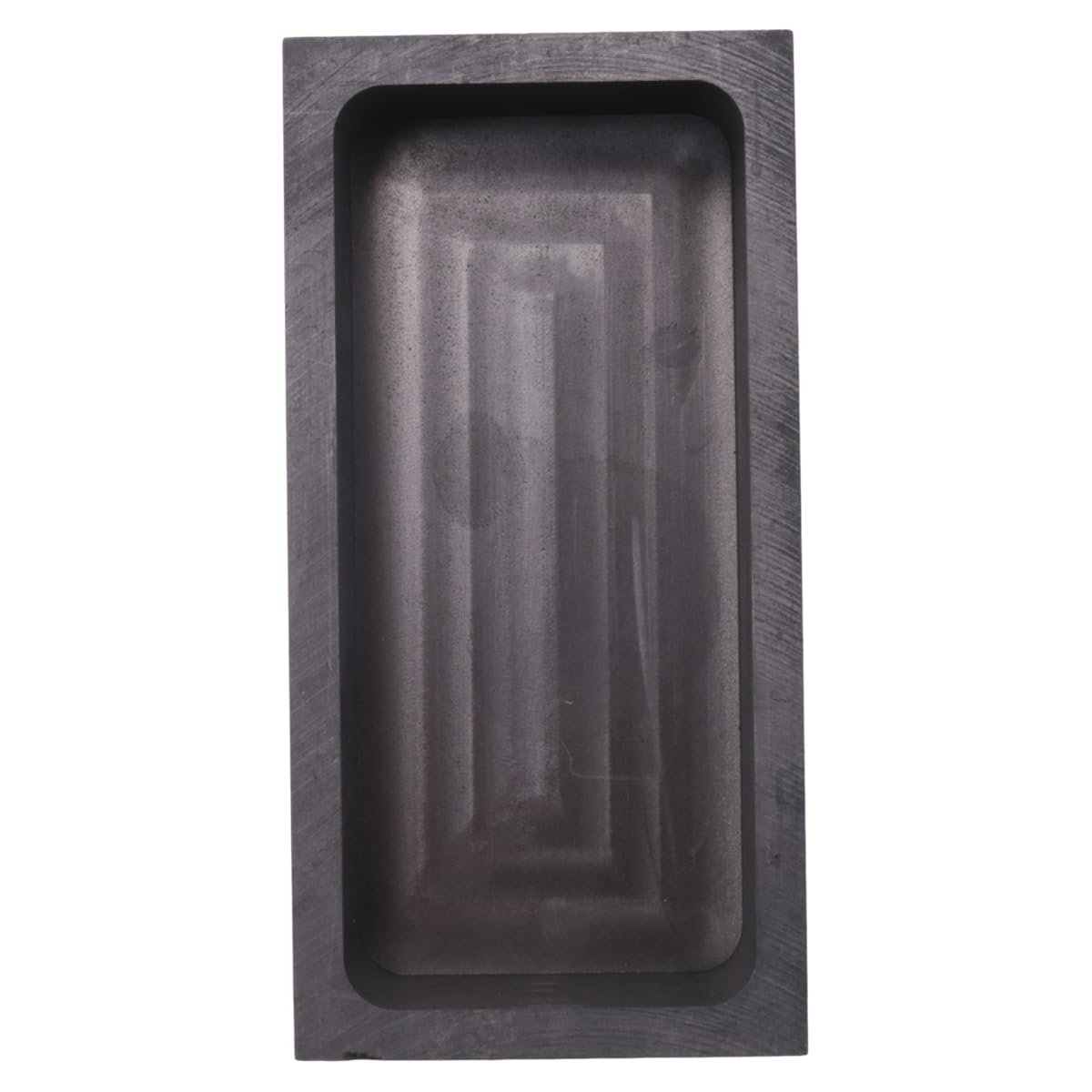 Lot de 2 moules à lingots en graphite de 1 kg pour fondre, moulage, raffinage, métal, aluminium, cuivre, laiton