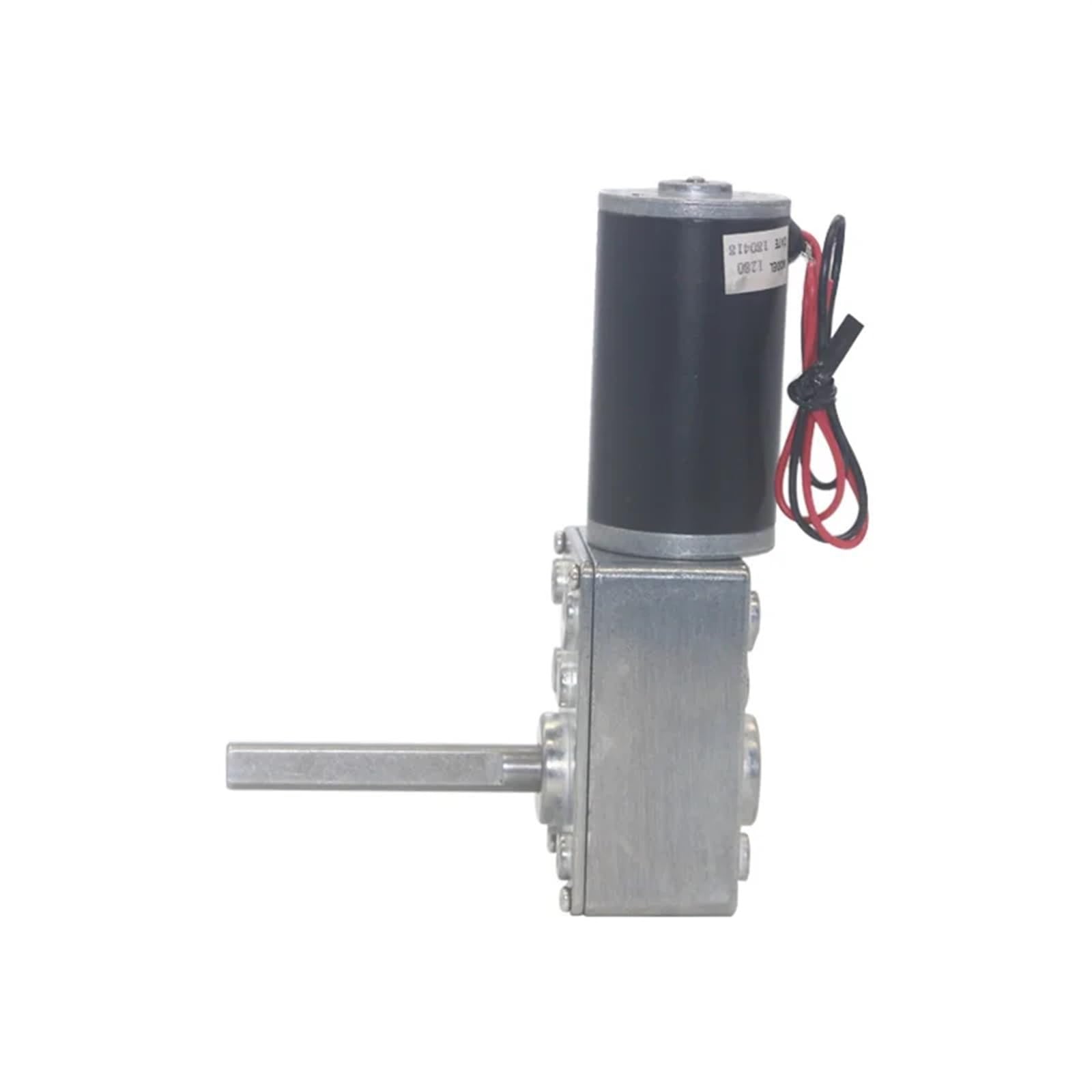 DC12V 24V Starkes Drehmoment 70kg.cm Schneckengetriebe Untersetzung umgekehrt Typ-D Langwelle Hochleistungs-Vorhangmotor 5840-31zy-L(160 RPM,DC12V)