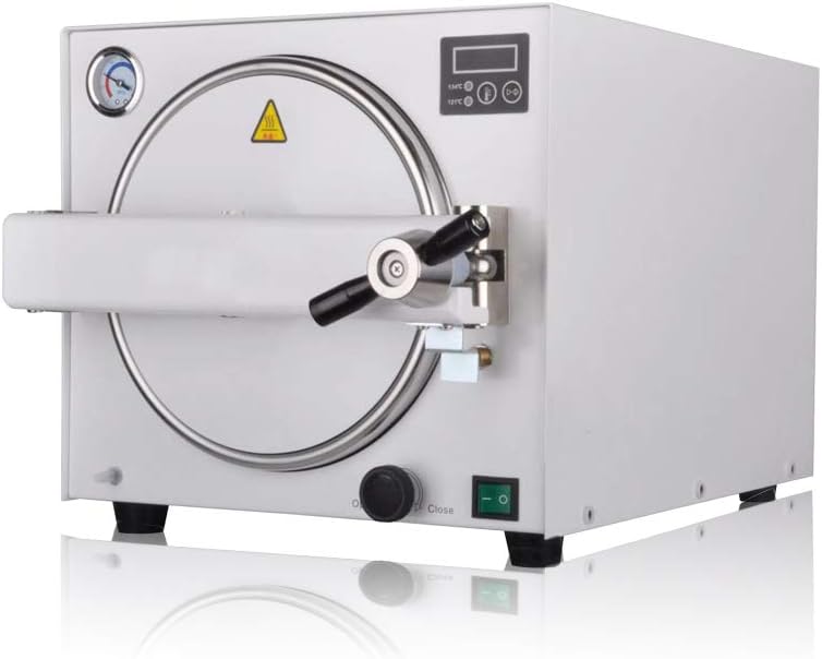 18L Autoclave High Pressure Steam Box Machine Steam Stainless Steel Lab Equipment E218