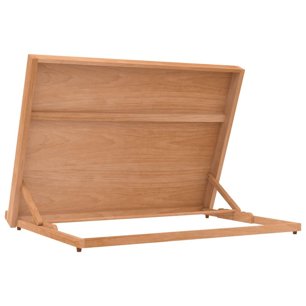 Caballete de mesa de madera maciza de haya 65 x 48 x 7 cm, plegable y ligero, para pintura, taller, estudio, taller y presentación