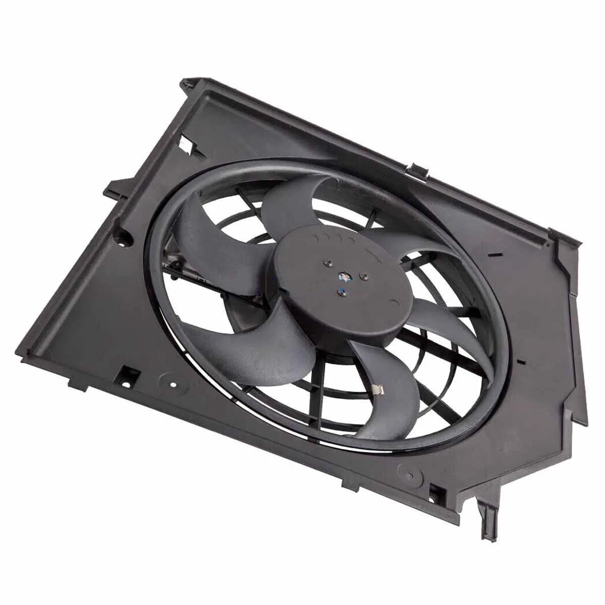 Ensemble Ventilateur de Refroidissement de radiateur pour BMW E46 325xi, 320i, 325i, 330Ci et 323i (1995-2005) - Références : 17117503762, 17117510617 et 17117525508