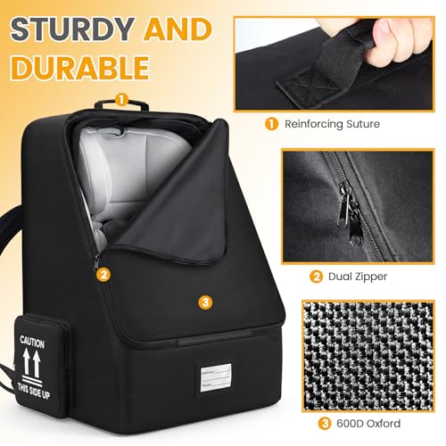 Orzbow Padded Car Seat Travel Backpack