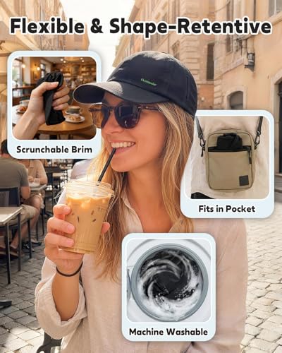 Image of Lightweight Golf Hat for Women Men, UPF 80+ Sun Protection Cap, Breathable Quick-Dry Baseball Cap for Running Sport