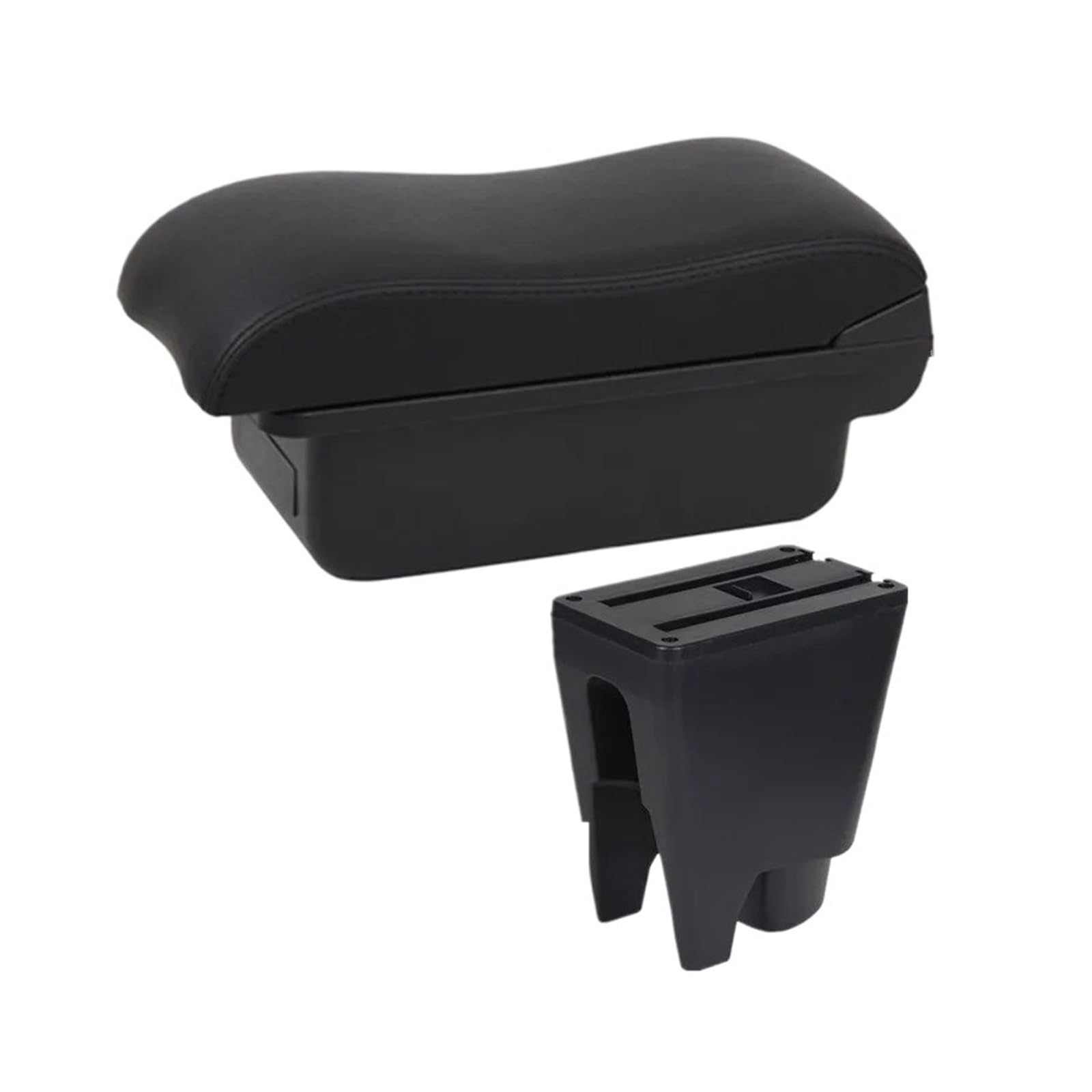 Umdjju A2 Black Line No Usb For Toyota For Etios For Aygo For Bj Armrest Box Store Dedicated Retrofit Parts Car Accessories ﻿ Car Centre Console Armrest Box(A2 Black Line No Usb)