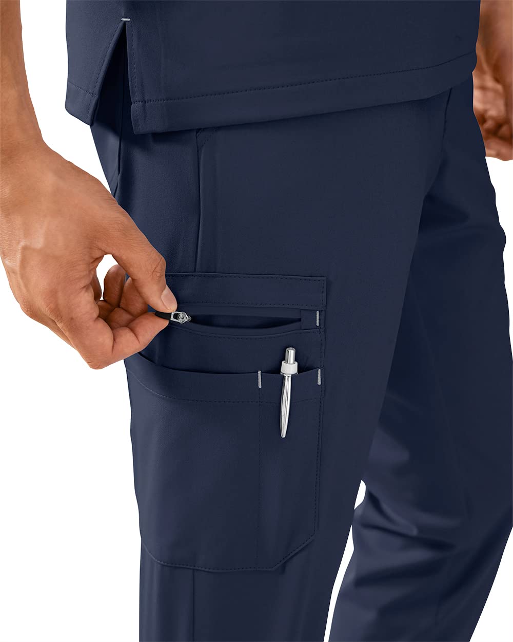 CLINIC DRESS Hose I kaere I Herren-Schlupfhose Pflegehose Arbeitskleidung I Gerades Bein Stretch I Industriewäsche geeignet | bis 75 Grad waschbar |