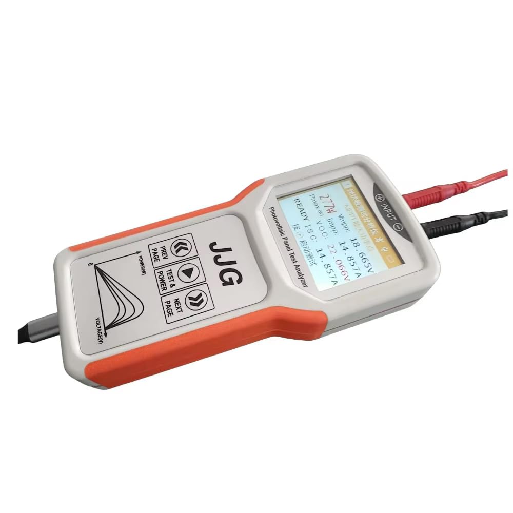 Multimetr Fotowoltaiczny PVT1000, Tester Paneli Słonecznych, Tester Mocy, Tester MPPT