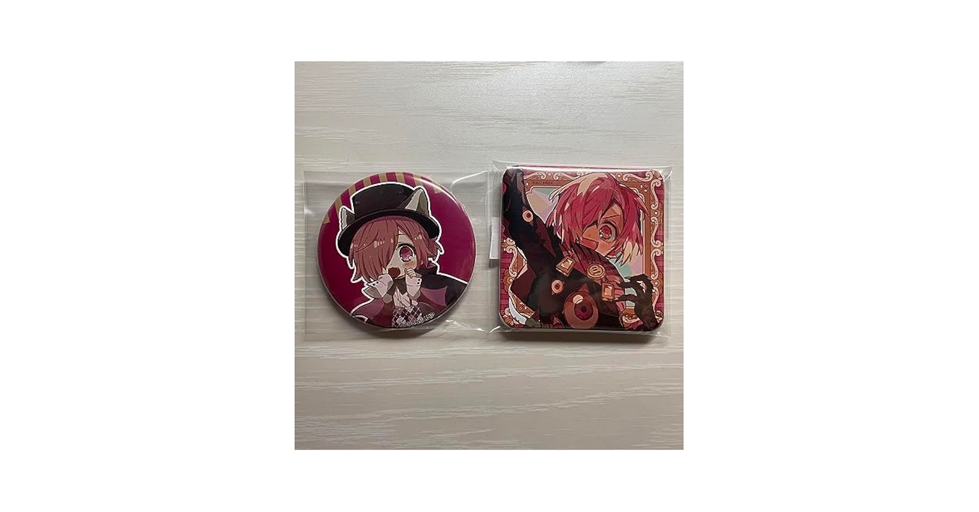 地縛少年花子くん　ミュージアム　スクエア缶バッジ　つかさ　薄暮　土籠先生　ミツバ 610GzDCdNjL._UF350,350_QL50_.jpg