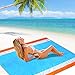 BMHNOONE Sand Free Beach Blanket, Oversize Sand Free Beach mat 82