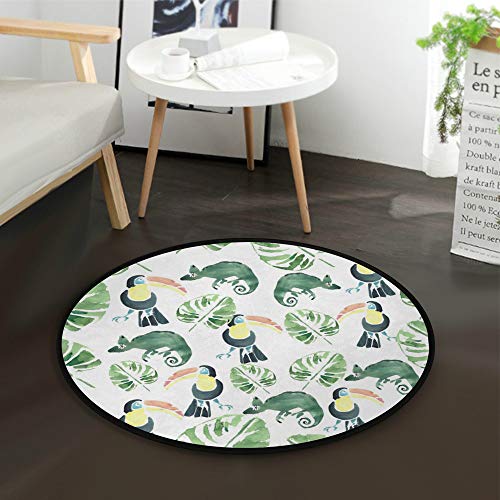 Tapis de cuisine antidérapant rond absorbant l'eau - 4