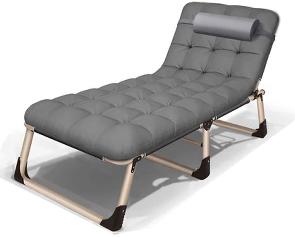 Chaise de jardin portable zéro gravité avec inclinaison réglable