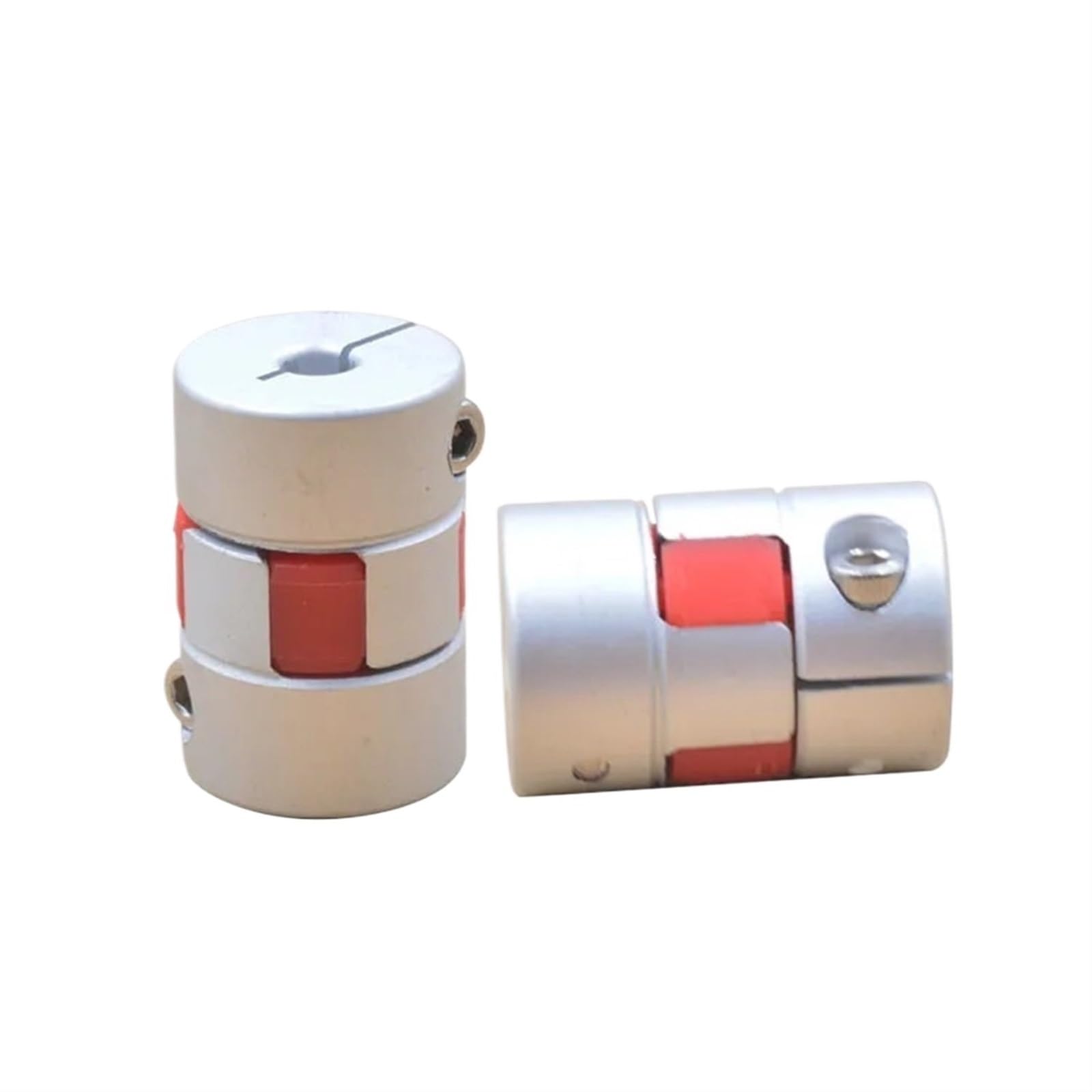 Accouplement de serrage rigide en aluminium Connecteur coupleur Flexible XB aluminium prune arbre couplage fleur de prunier D30L35 diamètre intérieur 11-16mm(11mmx16mm)