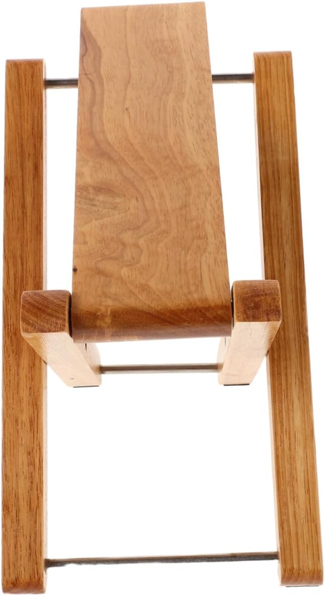 Classical Guitar Wooden Foot Stool Adjustable Height for Musicians